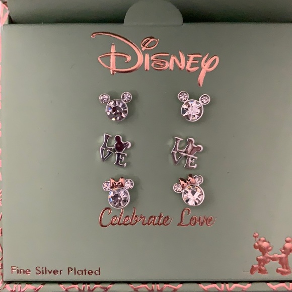 Disney Jewelry - Disney Mickey & Minnie Mouse earrings. NIB